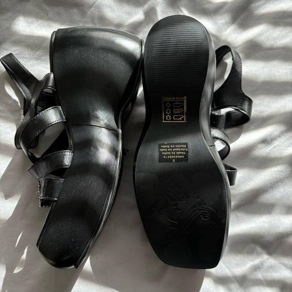 Free People Rhinestone Chunky Sandals - Picture 3 of 3